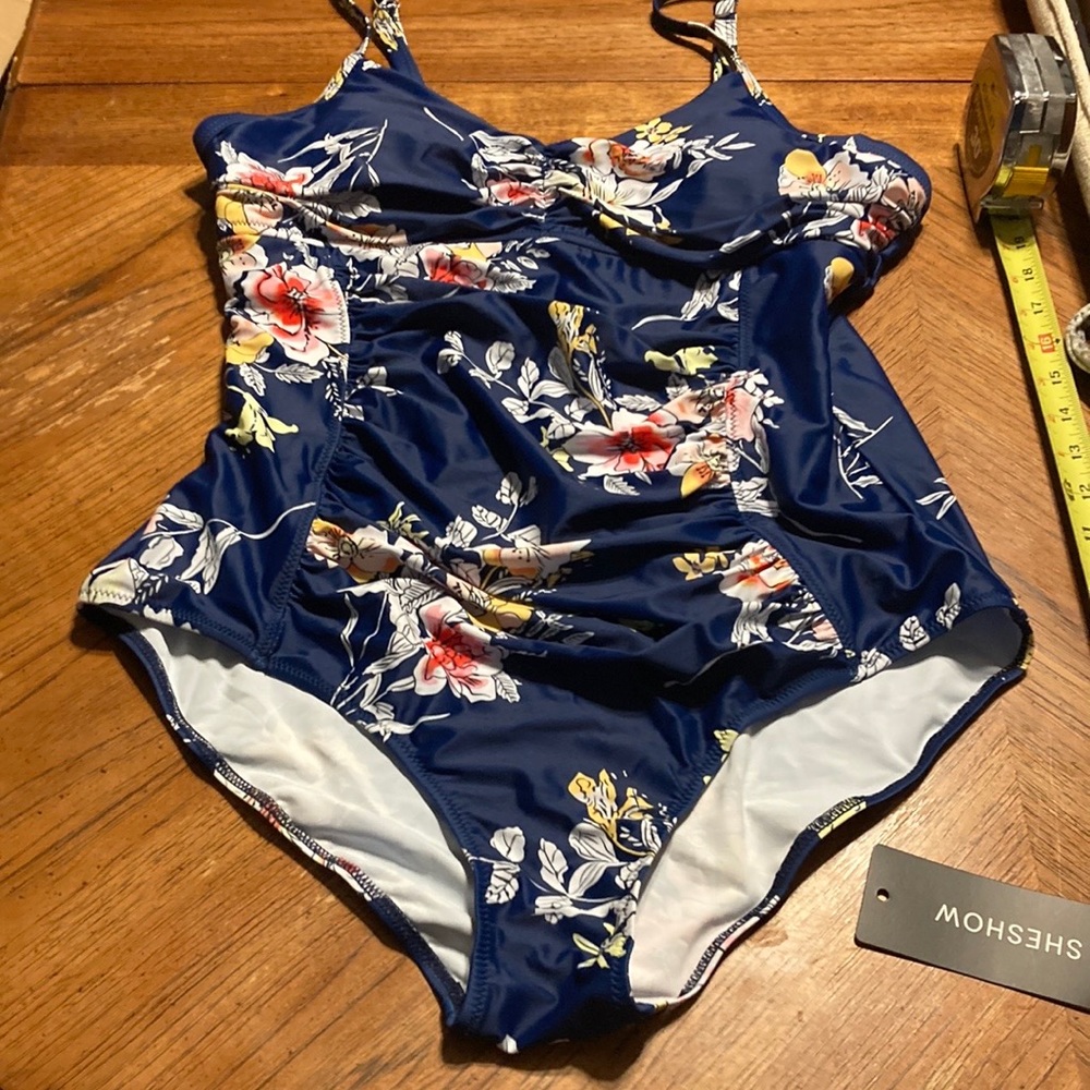 Sheshow one piece swimsuit 
size XL